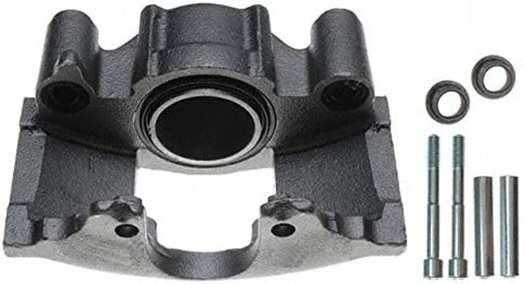 Gold 18FR743 Front Passenger Side Disc Brake Caliper Assembly (Friction Ready Non-Coated), Remanufactured