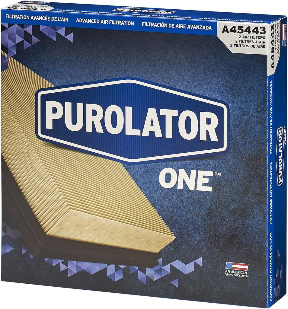 A45443 one Advanced Engine Air Filter Compatible with Select Chrysler and Merceds-Benz