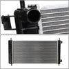 OEM-RA-2727 Aluminum Radiator Compatible with 04-06 Malibu 3.5L 3.9L AT,26-3/4" W X 14-1/2" H X 7/8" D,1-5/16" Inlet / 1-3/8" Outlet