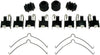 Gold 18K2000A Front Disc Brake Caliper Hardware Kit with Clips, Springs, and Seals