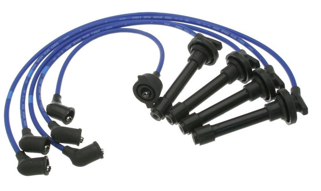 92-97 HONDA ACCORD NGK JAPAN BLUE OEM SPARK PLUG WIRE SET HE62
