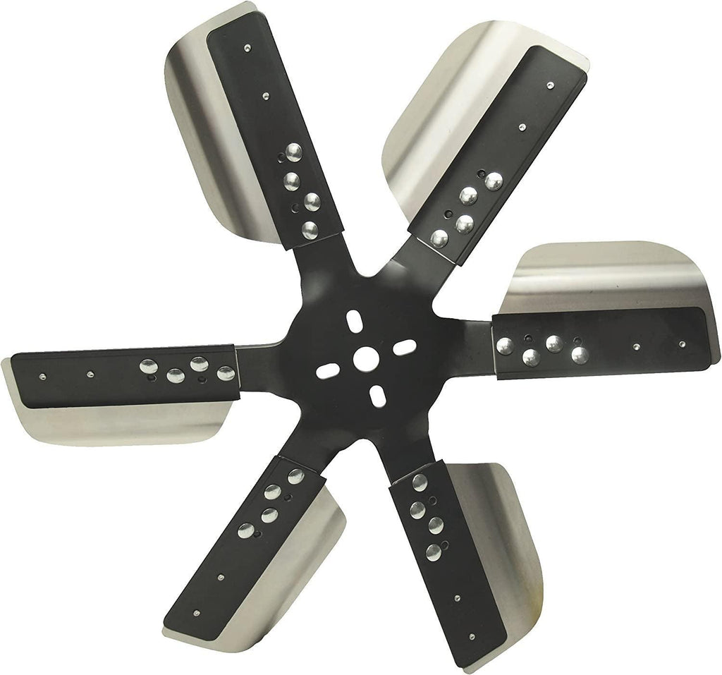 17018 Heavy Duty Fan Blade Series 1000 18" Stainless Steel Flex Fan Standard Rotation