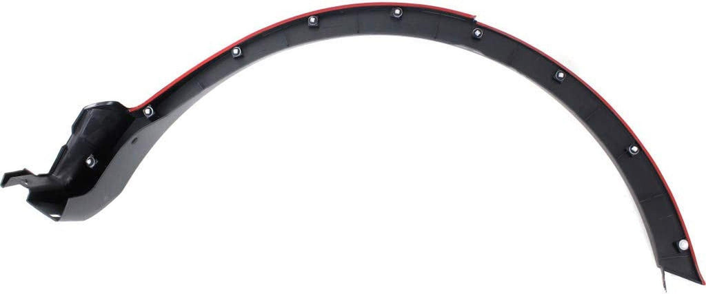 For Toyota RAV4 Fender Trim 2013 2014 2015 Passenger Side | Rear | Textured Black | Plastic Material | TO1791105 | 756050R030