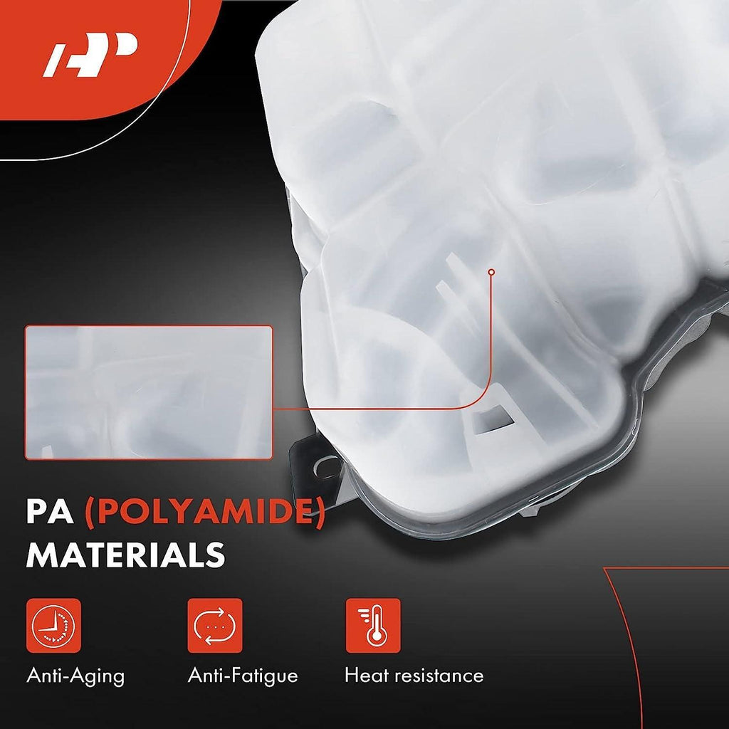 A-Premium Engine Coolant Overflow Recovery Reservoir Tank [With Cap & Sensor] Compatible with Land Rover LR2, Range Rover Evoque 2012-2015 & Volvo S60, S80, V60 Cross Country, XC60, XC70, [Fits 2.0L]