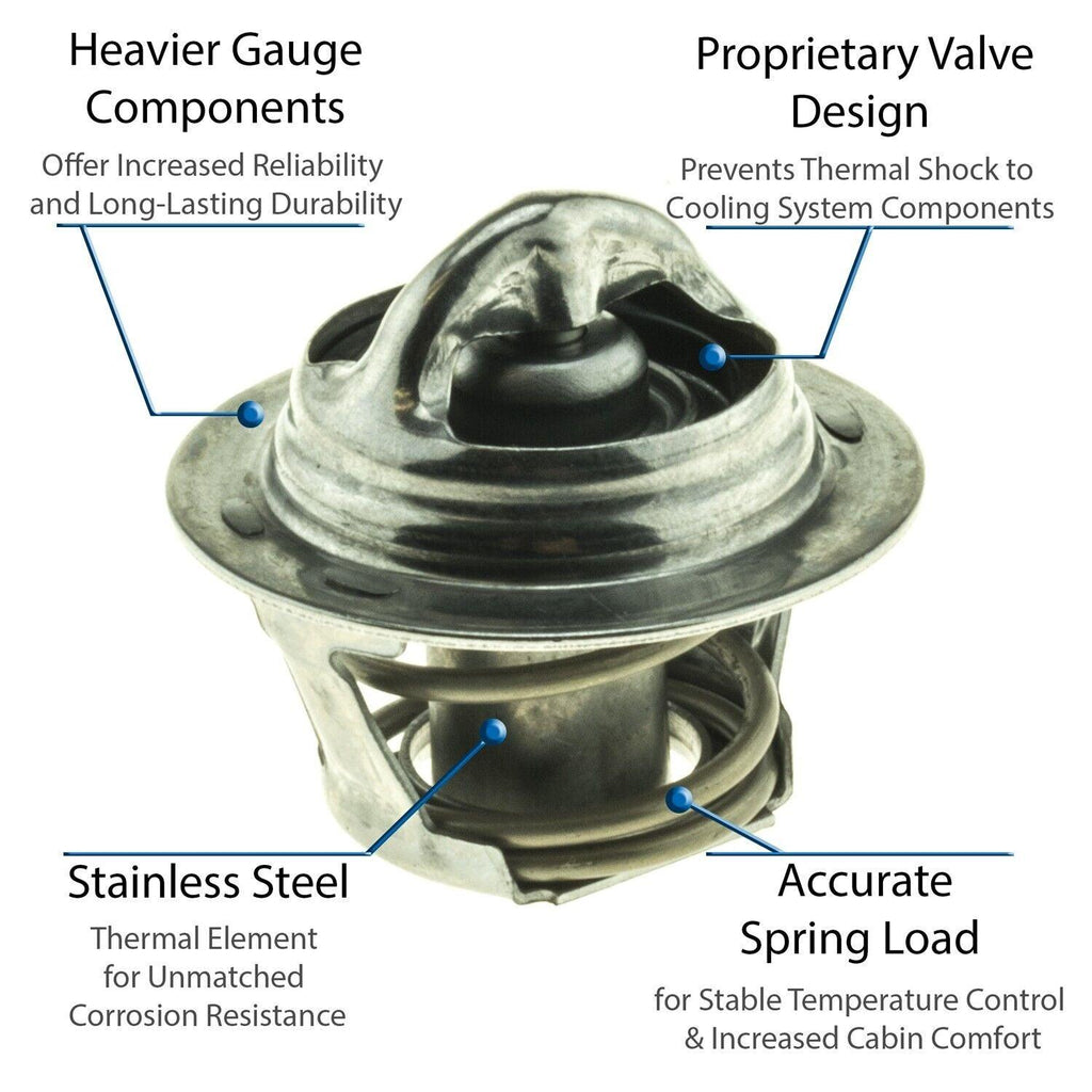 Engine Coolant Thermostat for S10, Sonoma, Metro, Swift, Hombre+More 5203-195