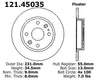 Centric Rear Disc Brake Rotor for 1990-1993 Mazda Miata (121.45035)