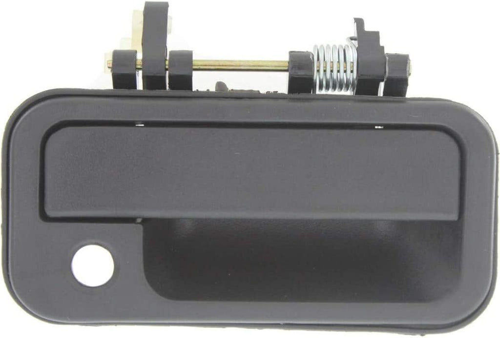for Isuzu Rodeo Exterior Door Handle Front, Passenger Side Textured Black (1991-1997) | with Key Hole| Trim:All Submodels