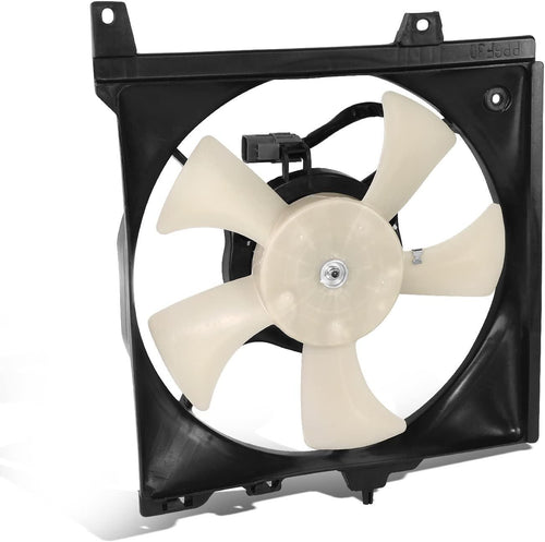 Factory Style Radiator Fan Assembly Compatible with 95-98 200SX / 96-99 Sentra 2.0L AT,OEM-RF-0909