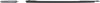 for Nissan Quest Exterior Door Handle Rear, Driver or Passenger Side Smooth Black (2004-2009) | Trim:All Submodels