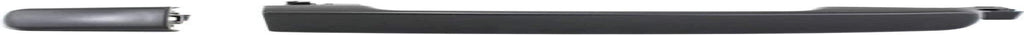 for Nissan Quest Exterior Door Handle Rear, Driver or Passenger Side Smooth Black (2004-2009) | Trim:All Submodels