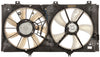 Four Seasons Dual Radiator and Condenser Fan Assembly for ES350, Camry 76187