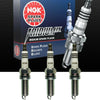 NGK IRIDIUM IX Spark Plug 3PCS for 2008-2015 Smart Fortwo 1.0L L3