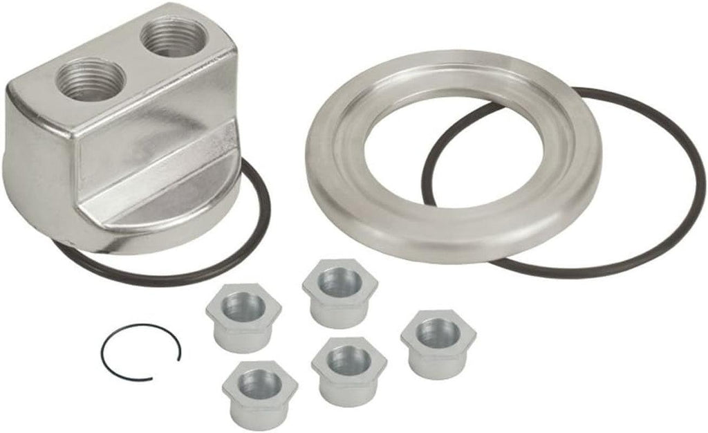 15747 Engine Spin-On Adapter,Silver