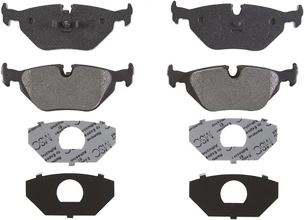 PGD396M Professional Grade Semi-Metallic Disc Brake Pad Set