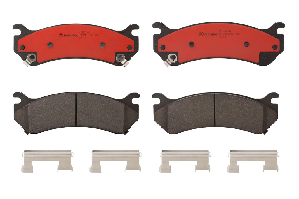 Front Disc Brake Pad Set for Suburban 2500, Yukon XL 2500+More (P10027N)