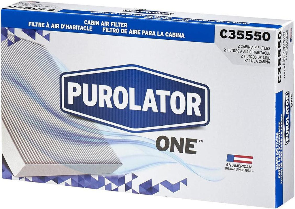 C35550 one Advanced Cabin Air Filter Compatible with Select Mazda Vehicles