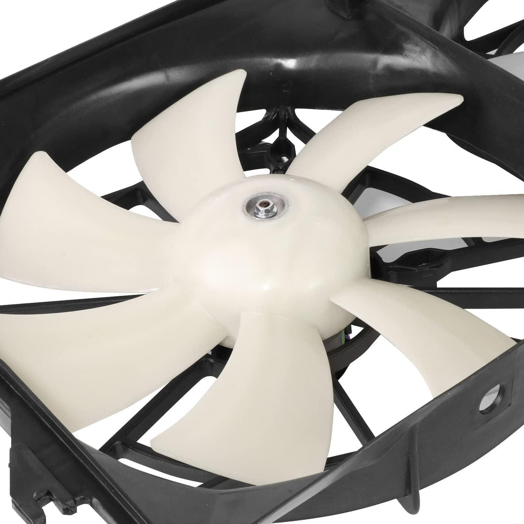 Factory Style Dual Radiator Fan Assembly Compatible with 00-05 Celica / MR2 Spyder,Oem-Rf-0977