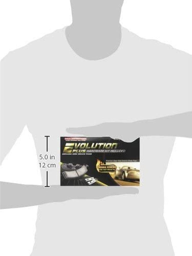 17-1293, Z17 Front Ceramic Brake Pads with Hardware