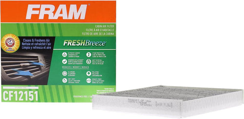 Fresh Breeze Cabin Air Filter with Arm & Hammer Baking Soda, CF12151 for Hyundai and Kia Vehicles