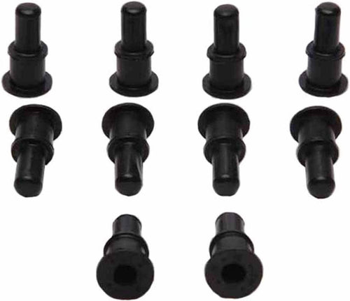 Professional 18K1523 Front Disc Brake Caliper Rubber Bushing Kit with Bushings