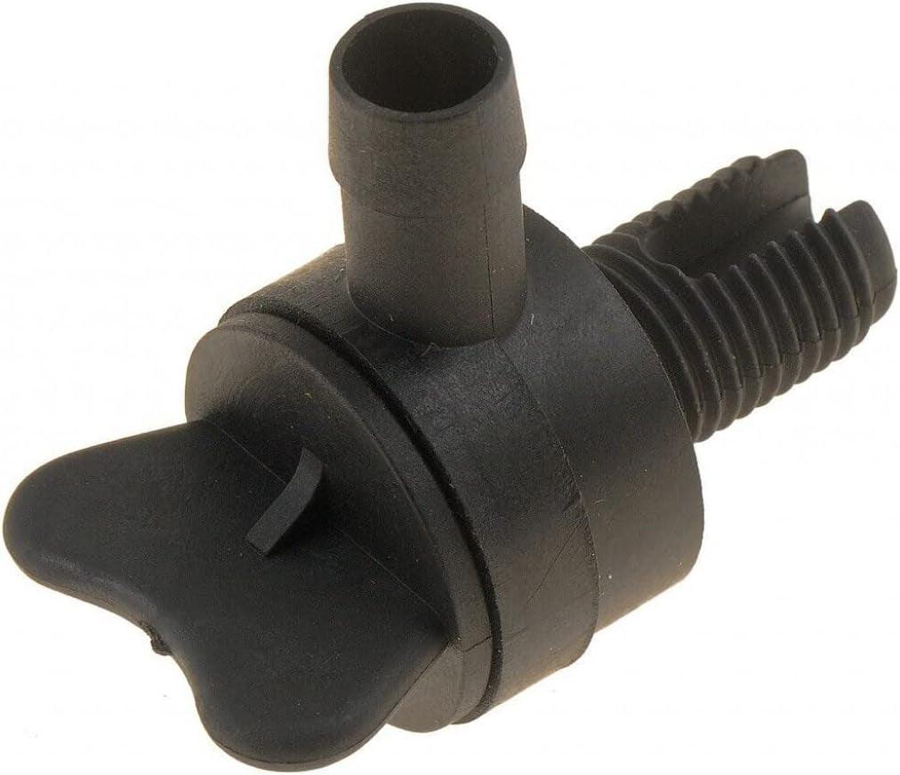For Subaru Legacy 1990-1999 Radiator Drain Cock | Black | Plastic | Replacement for 21440-01E00, 21440-01E10