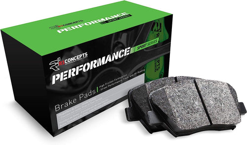 R1 Concepts Performance Sport Brake Pads and Hardware Kit 2115-1210-01 Front