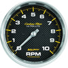 4898 Carbon Fiber Electric In-Dash Tachometer 5.000 In.