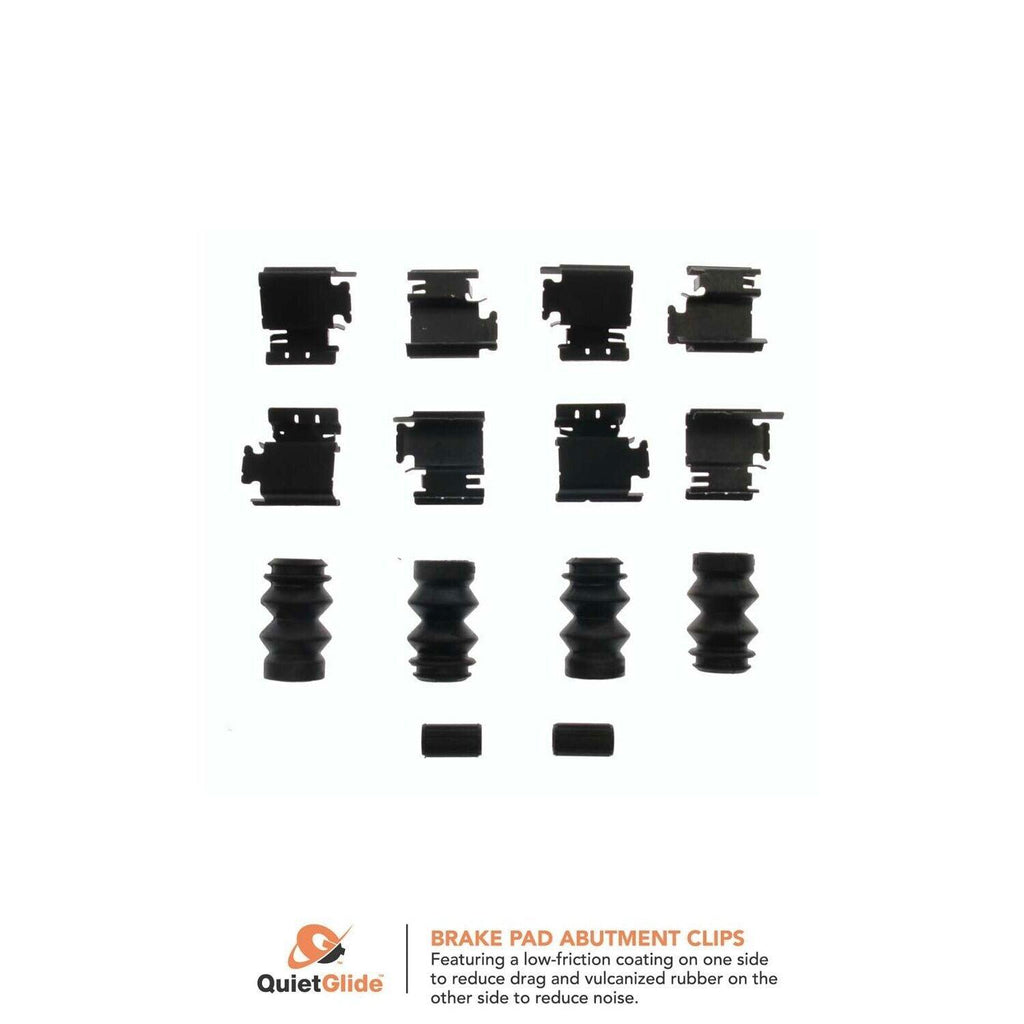 Disc Brake Hardware Kit for Sprinter 2500, 208, 206, Megane, Scenic II H5817Q
