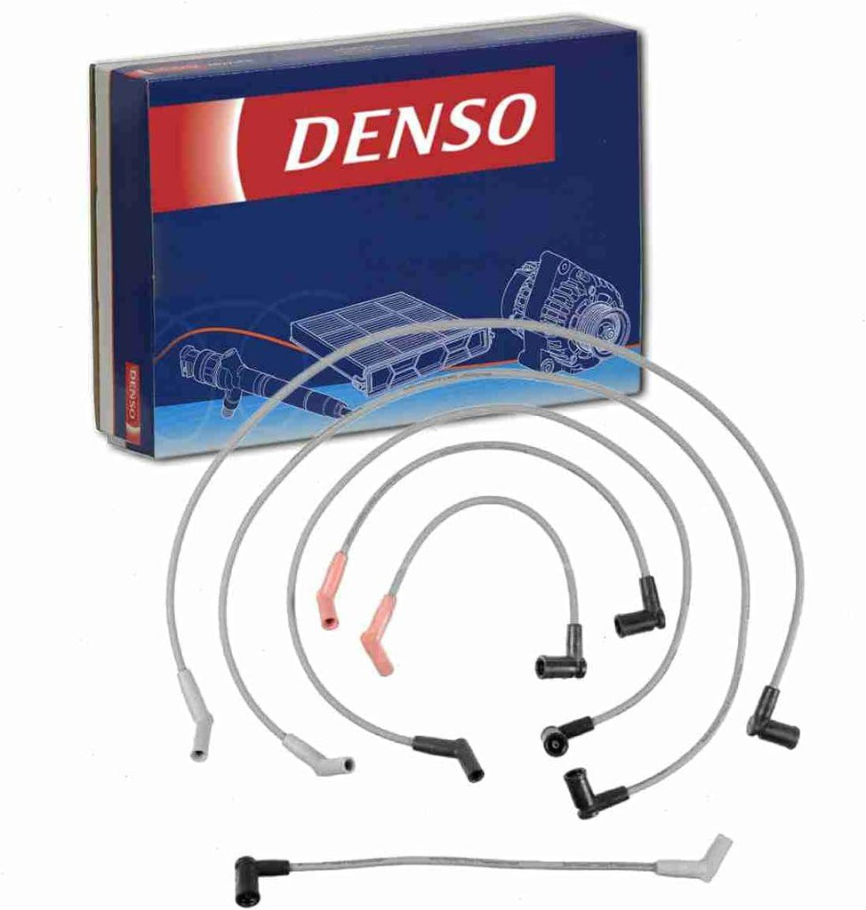 DENSO Spark Plug Wire Set Compatible with Ford F-150 4.2L V6 2007-2008