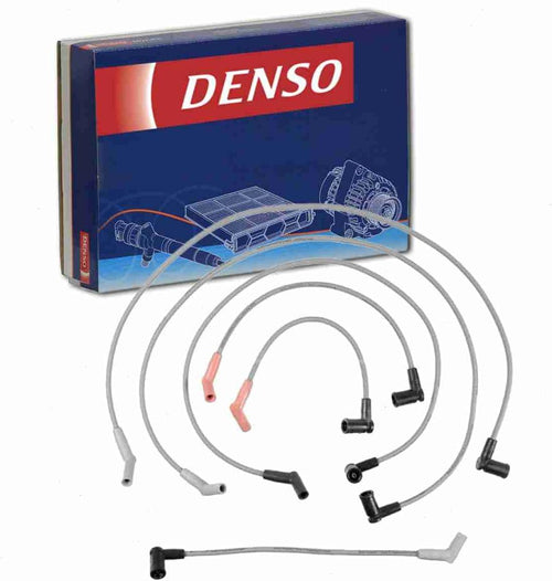DENSO Spark Plug Wire Set Compatible with Ford F-150 4.2L V6 2007-2008
