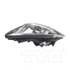 TYC Headlight Assembly for 10-12 Elantra 20-12124-90-9