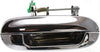 Front and Rear Exterior Door Handle Compatible with 2002-2009 GMC Envoy Set of 4 All Chrome Passenger and Driver Side