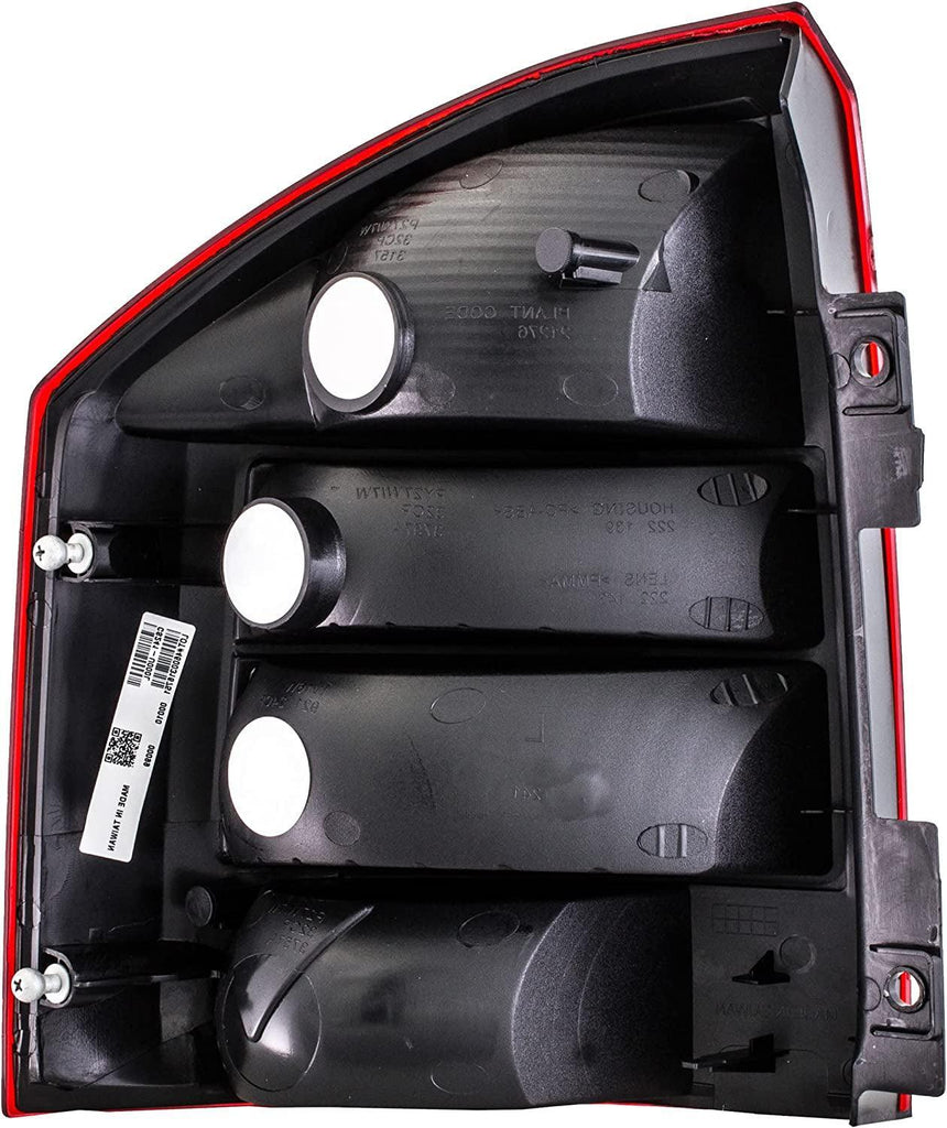 Dorman 1611251 Passenger Side Tail Light Assembly Compatible with Select Jeep Models