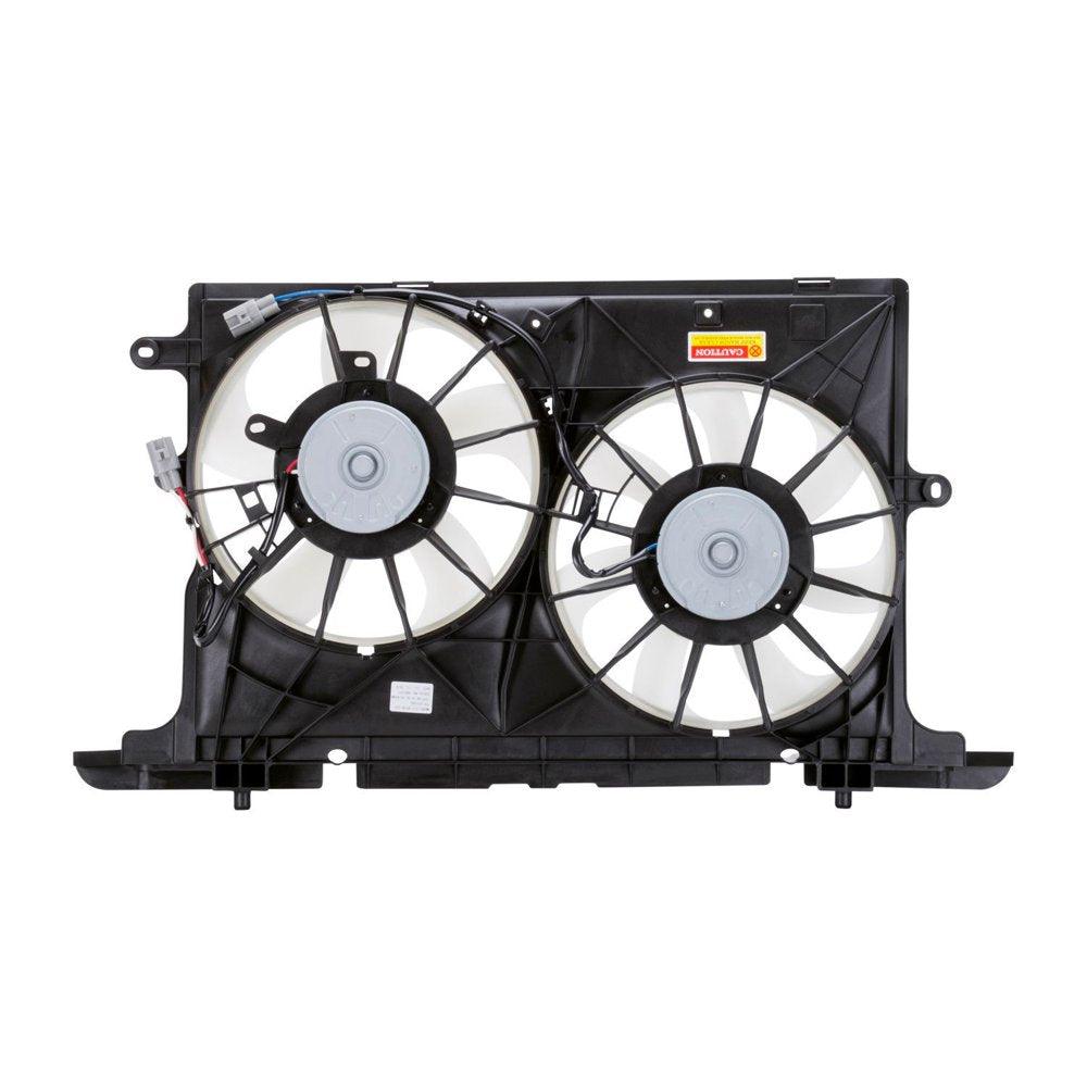 TYC 622160 Dual Radiator and Condenser Fan Assembly