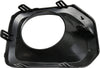 Fog Light Trim Compatible with 2016-2021 Toyota Tacoma Textured Front, Passenger Side