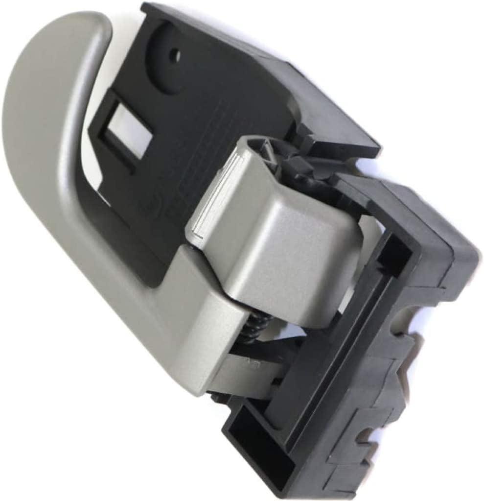 For Mitsubishi Galant Interior Door Handle Front or Rear, Passenger Side Gray (2004-2012) | with Door Lock Button | Trim:All Submodels | MI1353117 | MR642041