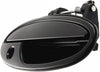 for Buick Park Avenue Exterior Door Handle Front, Passenger Side Smooth Black 1997-2005 | with Key Hole | Trim: Base/Ultra | GM1311170 | 25699150