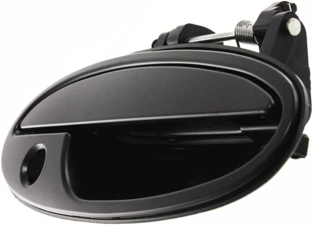 for Buick Park Avenue Exterior Door Handle Front, Passenger Side Smooth Black 1997-2005 | with Key Hole | Trim: Base/Ultra | GM1311170 | 25699150