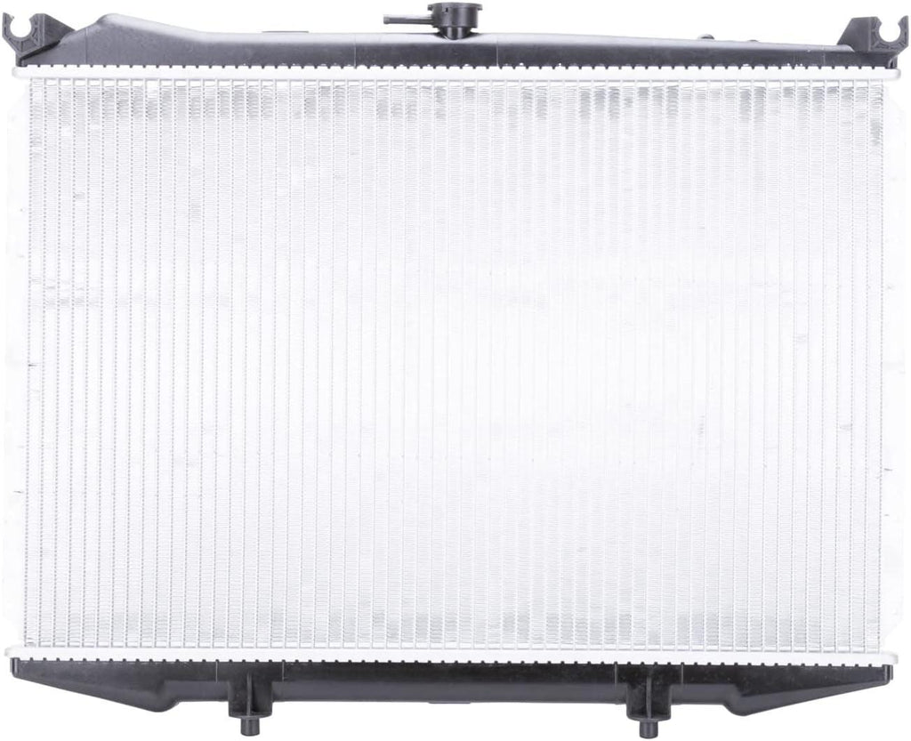 145 Compatible with NISSAN 1-Row Plastic Aluminum Replacement Radiator
