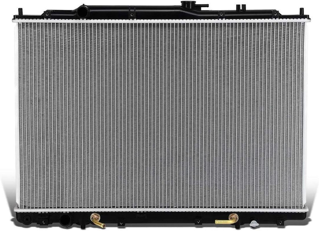 OEM-RA-2740 OE Style Bolt-On Aluminum Core Radiator Replacement Compatible with 03-06 Acura MDX/2005 Pilot, Black/Metallic