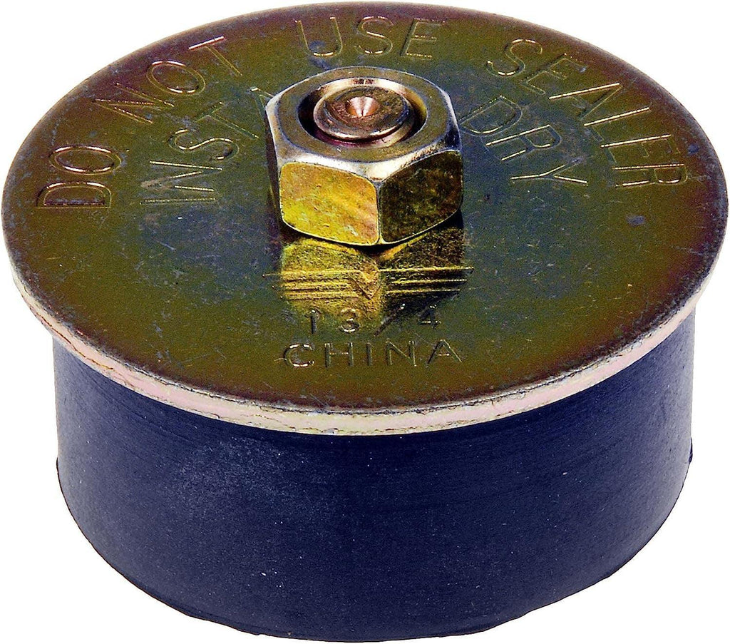 Dorman 570-011 Rear Rubber Expansion Plug 1-3/4 In. - Size Range 1-3/4 In. - 1-7/8 In. Compatible with Select Jeep Models, 5 Pack