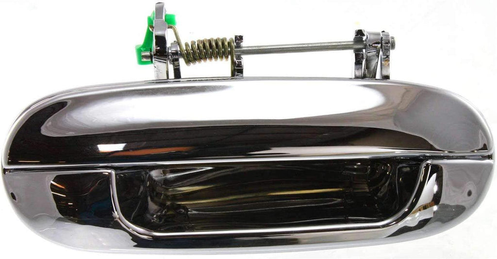 Front and Rear Exterior Door Handle Set of 4 Compatible with 2002-2009 Chevrolet Trailblazer/Gmc Envoy Chrome Driver and Passenger Side