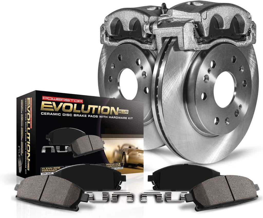 KCOE1436 Rear Stock Replacement Brake Kit with OE Calipers