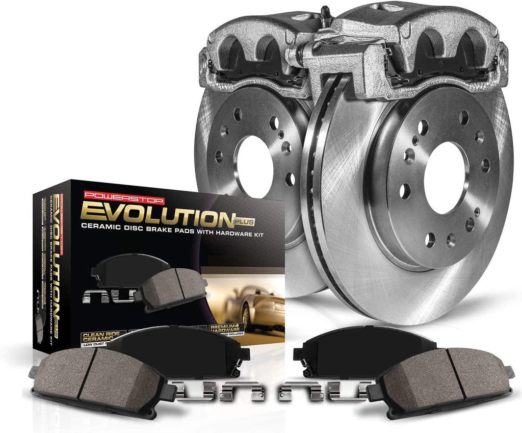 KCOE3073 Autospecialty 1-Click OE Replacement Brake Kit with Calipers