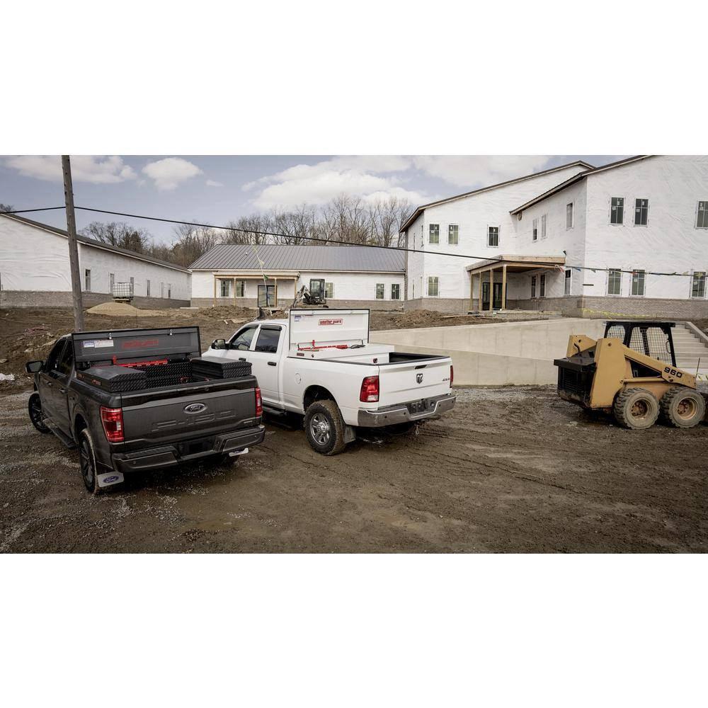 72 In. Gloss Black Steel Full Size Crossbed Truck Tool Box