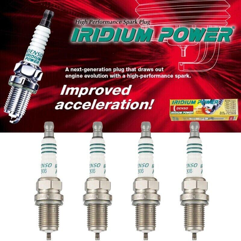 Genuine DENSO Iridium Power Spark Plugs IK16 / 5303 Set of 4