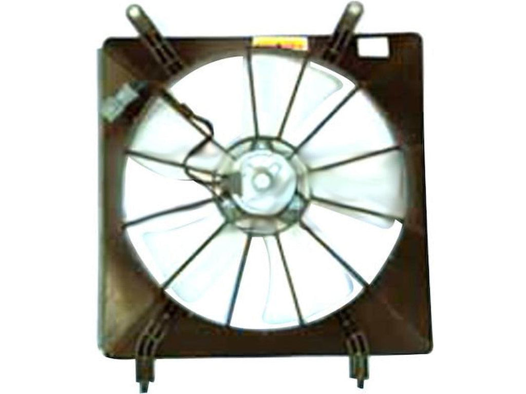 Left Auxiliary Fan Assembly - Compatible with 2002 - 2006 Honda CR-V Sport Utility 2.4L 4-Cylinder 2003 2004 2005
