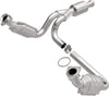 Magnaflow Direct-Fit Catalytic Converter OEM Grade Federal/Epa Compliant 51578 - Stainless Steel 2.5In Main Piping, 45In Overall Length, Pre-And-Post Converter O2 Sensor - OEM Domestic Replacement