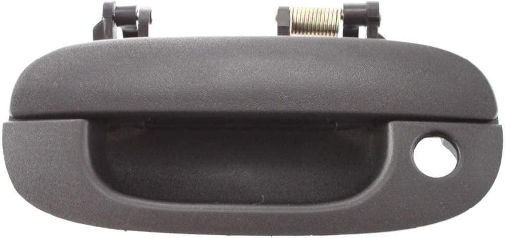 Compatible with Dodge Ram 1500 Exterior Door Handle 1994-2001 Driver Side Front, Textured Black | with Key Hole | Trim: All Submodels | CH1310102 | 55275023AB