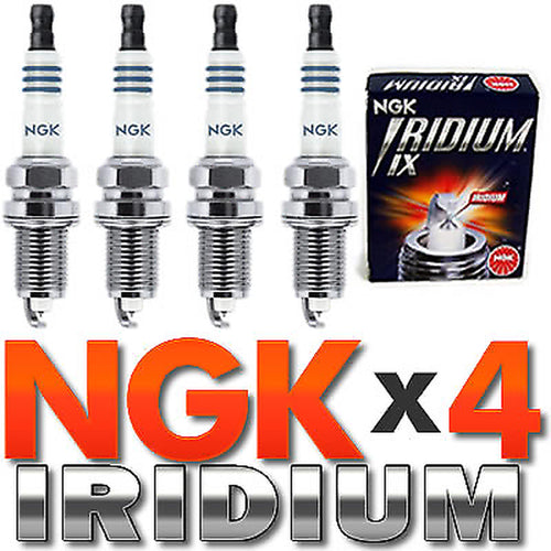 4 Pc Genuine NGK Iridium IX Spark Plugs Set > 6418 BKR6EIX > JAPAN Gapped Review